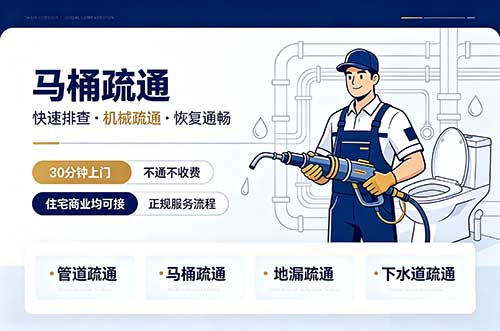防城港马桶疏通