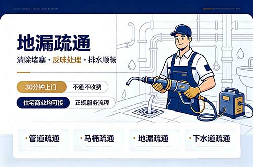 防城港地漏疏通